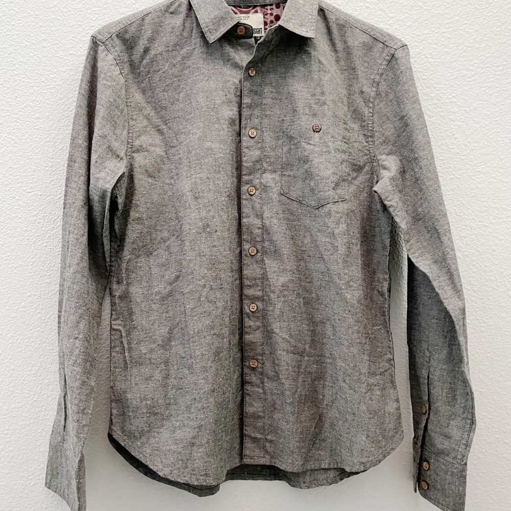 Insight Mens Irvine Long Sleeve Speckled shirt XS